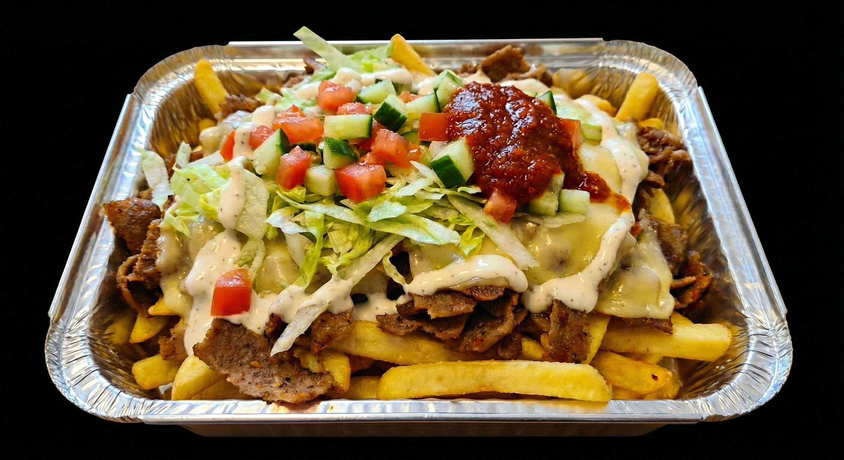 Kapsalon menu preview
